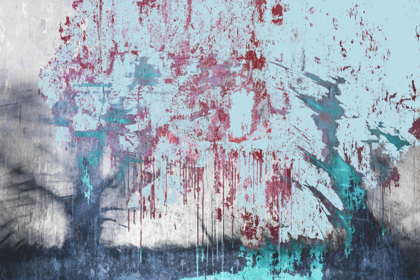 April Mountfort photographs: Light Leaving Trees in Winter #8