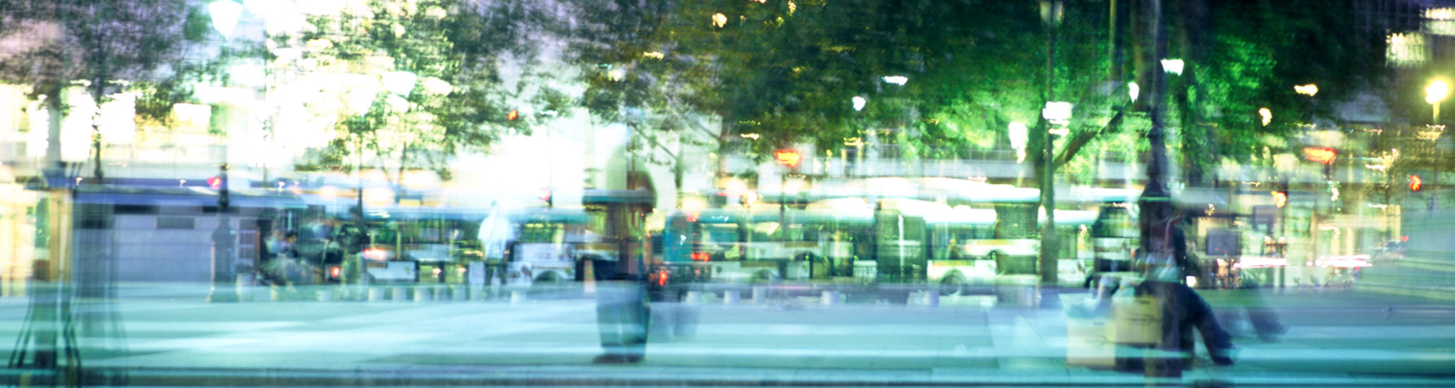 April Mountfort photograph from Urban series: Boulevard de la Bastille, 2006