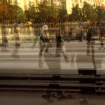 April Mountfort photograph from Urban series: Paris Skaters, Boulevard de la Bastille, 2006