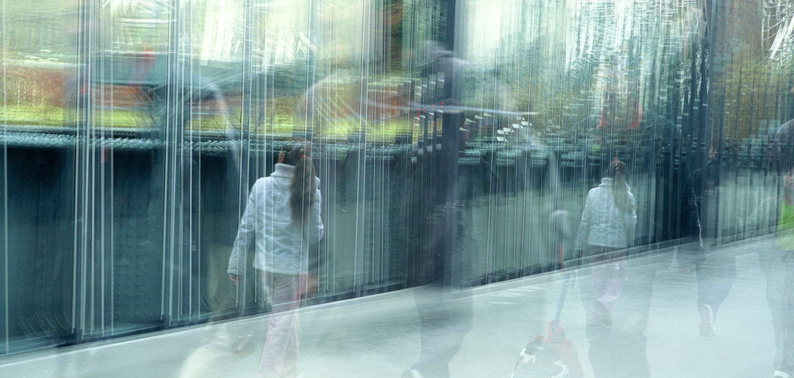 April Mountfort photograph from Urban series: Woman Walking, Melbourne, 2006