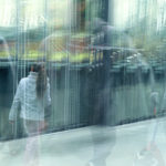 April Mountfort photograph from Urban series: Woman Walking, Melbourne, 2006